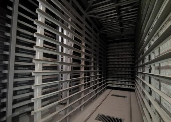 290KW Otomatik Kil Tuğla Kurutma Makinesi Toprak Bloğu Kurutma Odası Sistemi
