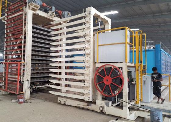 290KW Otomatik Kil Tuğla Kurutma Makinesi Toprak Bloğu Kurutma Odası Sistemi