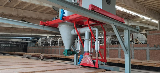 0.12m/s Kil Tuğla Üretim Hattı Fırın Arabası Otomatik Elektrikli Süpürge