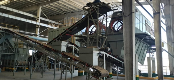 İnşaat İçin 0.8m / S Bantlı Konveyör Kil Tuğla Yapma Makinesi