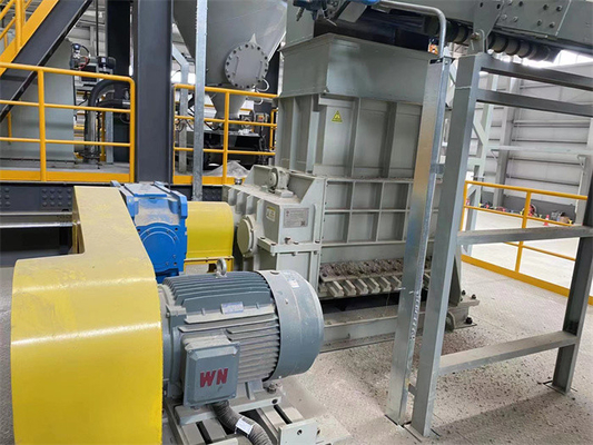 Çamur blokları Fabrika hammaddeler kırma rulo makinesi rulo kırıcı