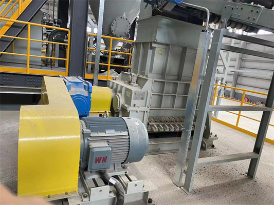 Çamur blokları Fabrika hammaddeler kırma rulo makinesi rulo kırıcı