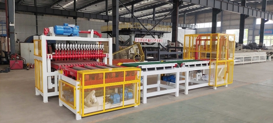 Çamur boş blokları ve katı tuğla kesimi için senkroniz baskı kesme makinesi