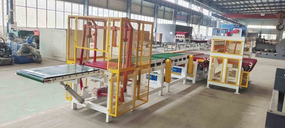 100,000 /gün üretim hattında kullanılan katı tuğla kesimleri için kırmızı ve beyaz kesim sistemleri