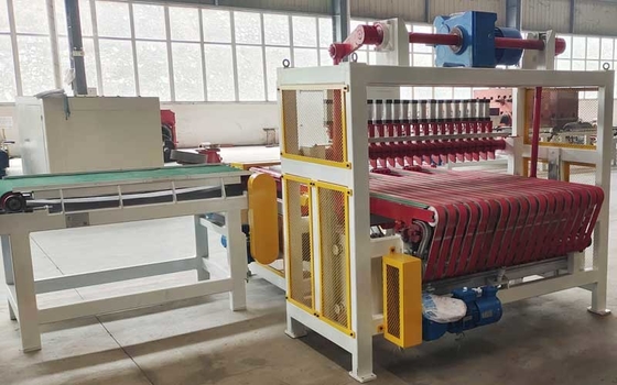 100,000 /gün üretim hattında kullanılan katı tuğla kesimleri için kırmızı ve beyaz kesim sistemleri