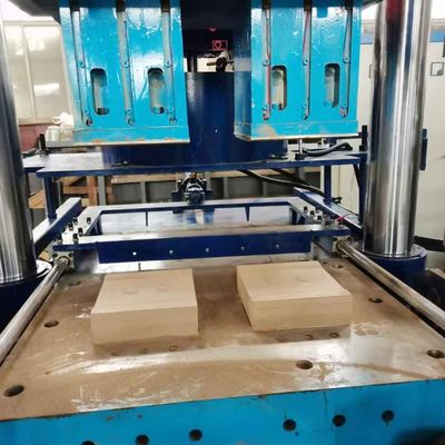 Özel Bina Yüksek Basınçlı 20 T'den 1200 T'ye Kadar Mavi Hidrolik Basın, yalıtım tuğla yapımı ve ateşe dayanıklı tuğla yapımı için,