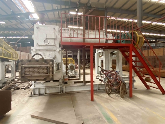 Tuğla Makineleri EV50 Tam Otomatik Çamur Vakum Ekstrüder Çürük Kırmızı Kil Tuğla Makineleri