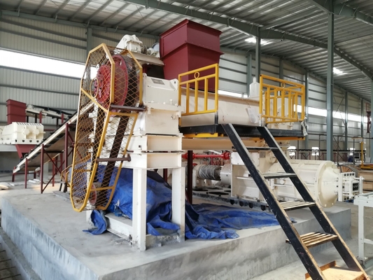 4.2Mpa Vakum Ekstrüzyon Tuğla Tuğla Yapma Makinesi Otomatik Tuğla