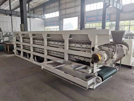 Çamur tuğla yapmak için kutu besleme makinesi 400mm