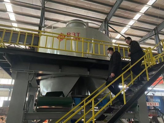 Tuğla Yapma Islak Döşeme Mağazası 90 2.2 2.2 1.5kw 5300*4600*6500 mm Boyutlu