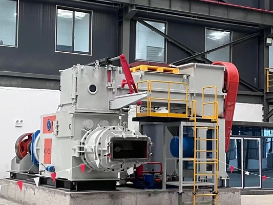 Otomatik Kil Tuğla Yapma Makinesi Vakum Ekstrüder EV50 Modeli