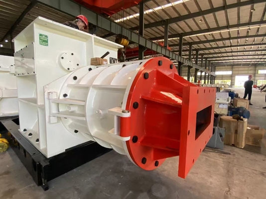 EV45A vakum ekstrüder katı boş blok üretimi için kil tuğla yapım makinesi