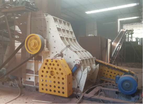 Enerji tasarrufu Otomatik 90-120 t/h Çift Rotorlı Çekiç Çakmak Çakmak Çakma Gereksinimleri