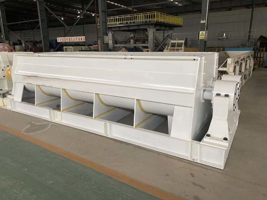 75KW Çift Milli Kürek Mikser 60 - 110T/S Çift Vidalı Mikser Kırma İçin