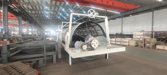 Çamur tuğla üretimi fabrikası için dönen davul tarama ekipmanları