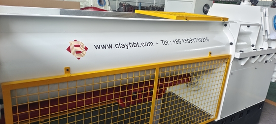 14.5rpm/min Çamur Baskı Çubuk Hızı EV40/35 Kırmızı Kil Tuğlalar Bloks Yapma Makinesi İçin Vakum Ekstrüzer