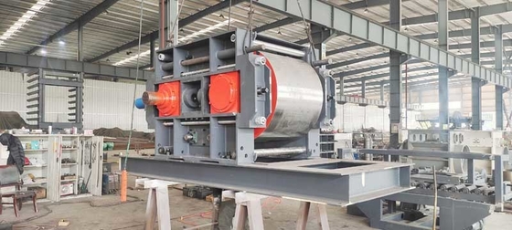 20 ila 100 ton/saat Ham madde kırma, kil tuğla yapımı, bentonit yapımı için Gri Rafine silindirli kırıcı silindir değirmeni