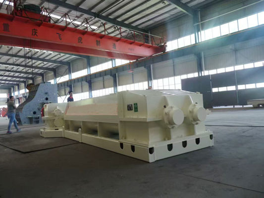 Kil tuğla yapma tesisi karıştırma ekipmanı kapasitesi saatte 120 ton BBT'den çift şaftlı ekstrüzyon karıştırıcı