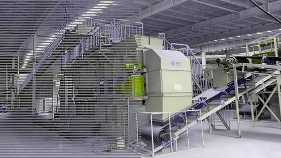 Kil içi boş bloklar yapma projesi 120 ton/saat bantlı konveyör kutusu besleyici makinesi tam otomatik kırmızı kil tuğla yapım hattı