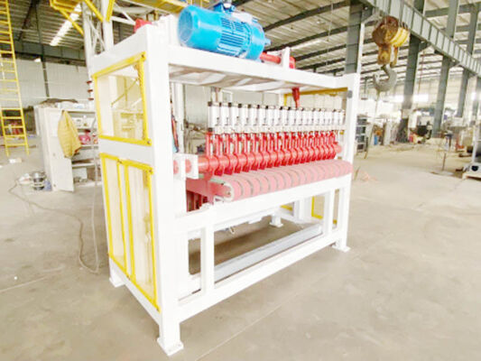 100 ton/gün 1200 ton/gün Toprak Çürük Blokları ve Katı Tuğlalar Kesmek İçin Senkron Aşağı Baskı Kesme Makinesi