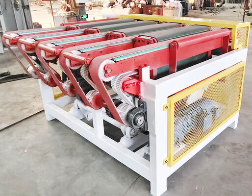 100 ton/gün 1200 ton/gün Toprak Çürük Blokları ve Katı Tuğlalar Kesmek İçin Senkron Aşağı Baskı Kesme Makinesi