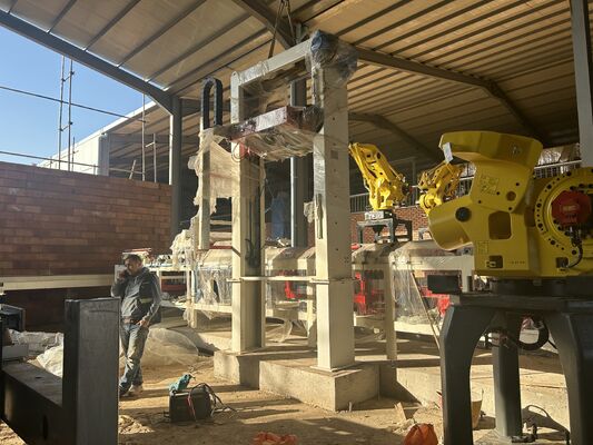 BBT Tam Otomatik Paletsiz Pişmiş Tuğla Boşaltma ve Paketleme Sistemi